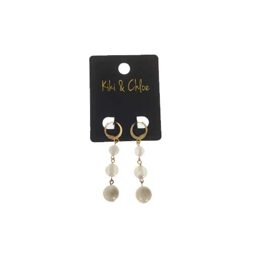 Kiki & Chloe Dangle Pearl Earrings