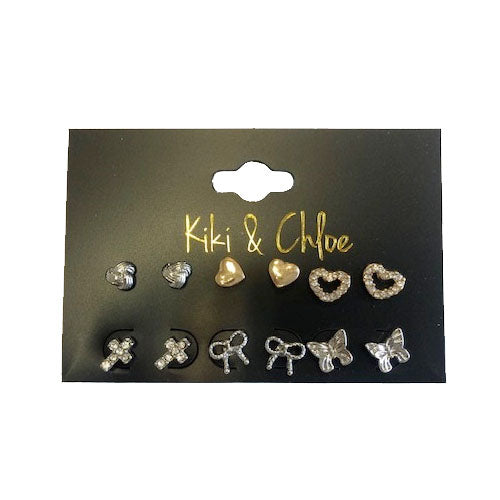 Kiki & Chloe 6pk Earrings