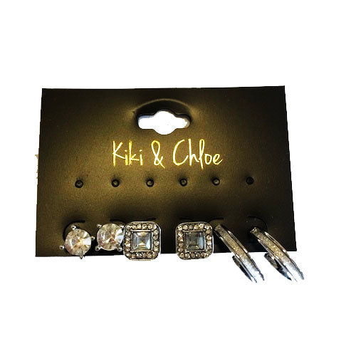 Kiki & Chloe 3pk Earrings