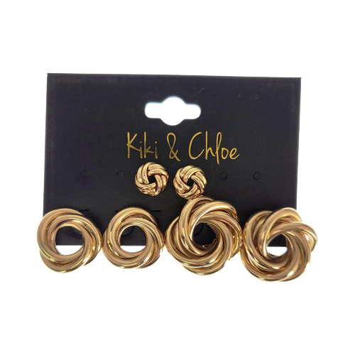 Kiki & Chloe 3pk Earrings