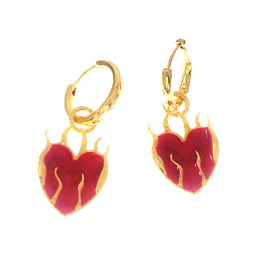 Kiki & Chloe Heart Earrings