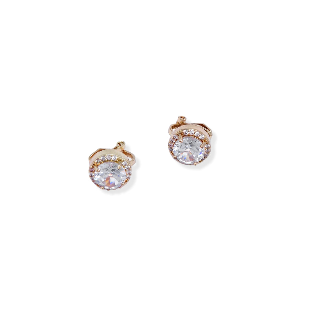 Kiki & Chloe Clip-on Diamante Circle Earrings