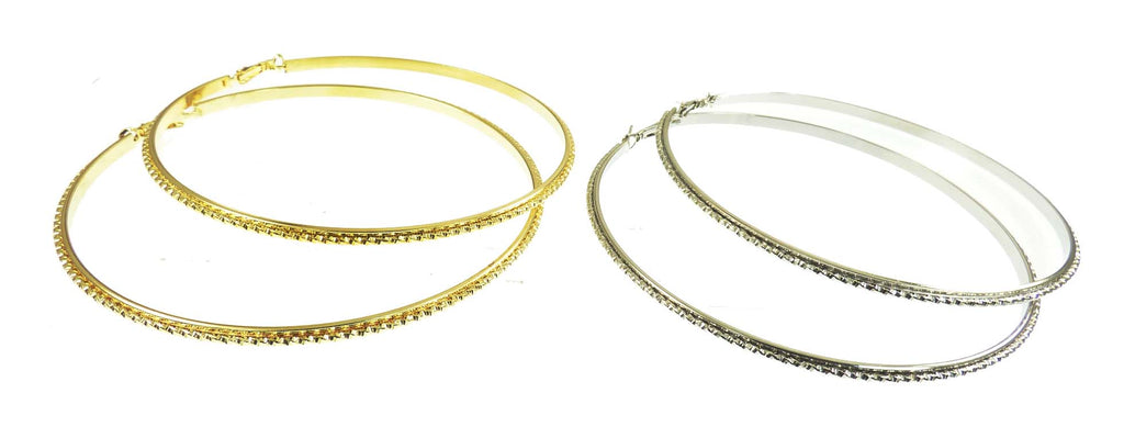 10cm Hoop Earrings